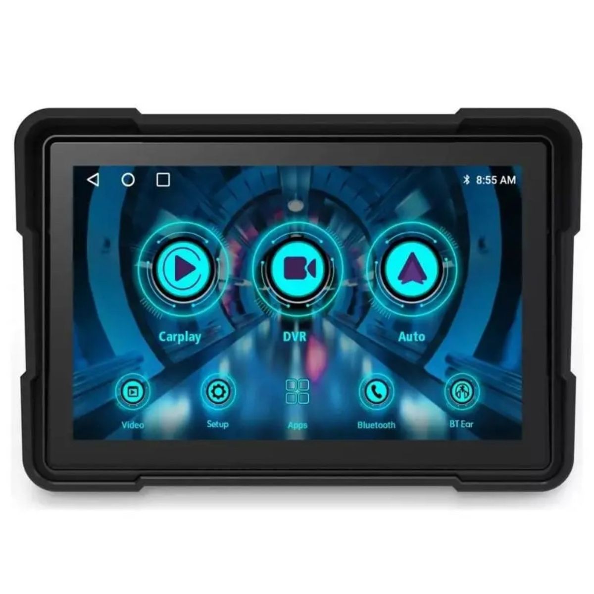 AMERICAN GENERICS - Navegador para moto pantalla táctil Android Apple play CarPlay GPS
