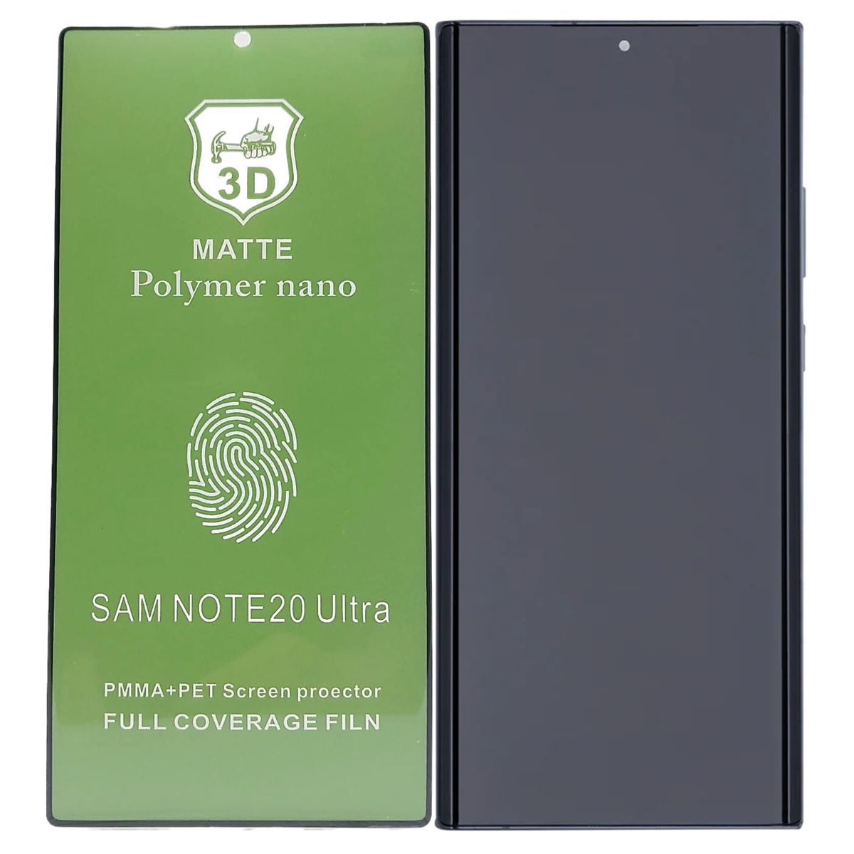 GENERICO - Polímero Mate Protector Pantalla Compatible Con Samsung Note 20 Ultra