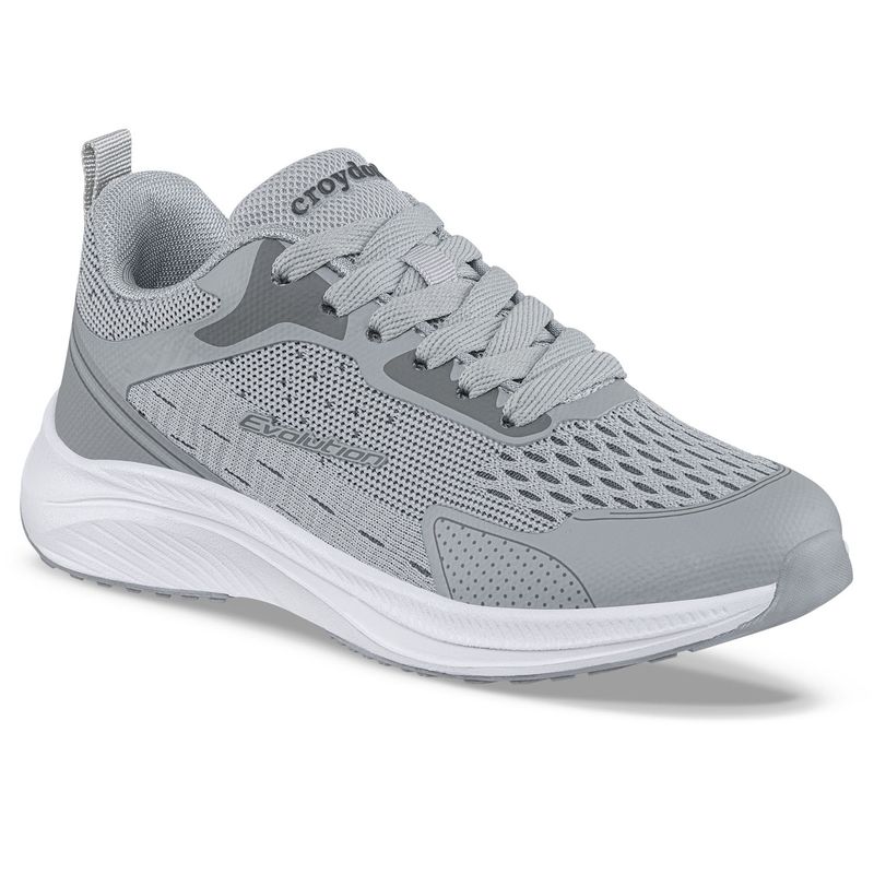CROYDON - Tenis Running Tixmar Gris para Niña Croydon