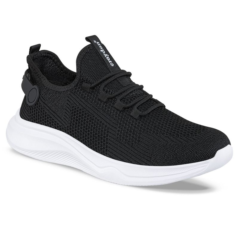 CROYDON - Tenis Running Korp Negro-Blanco para Hombre Croydon