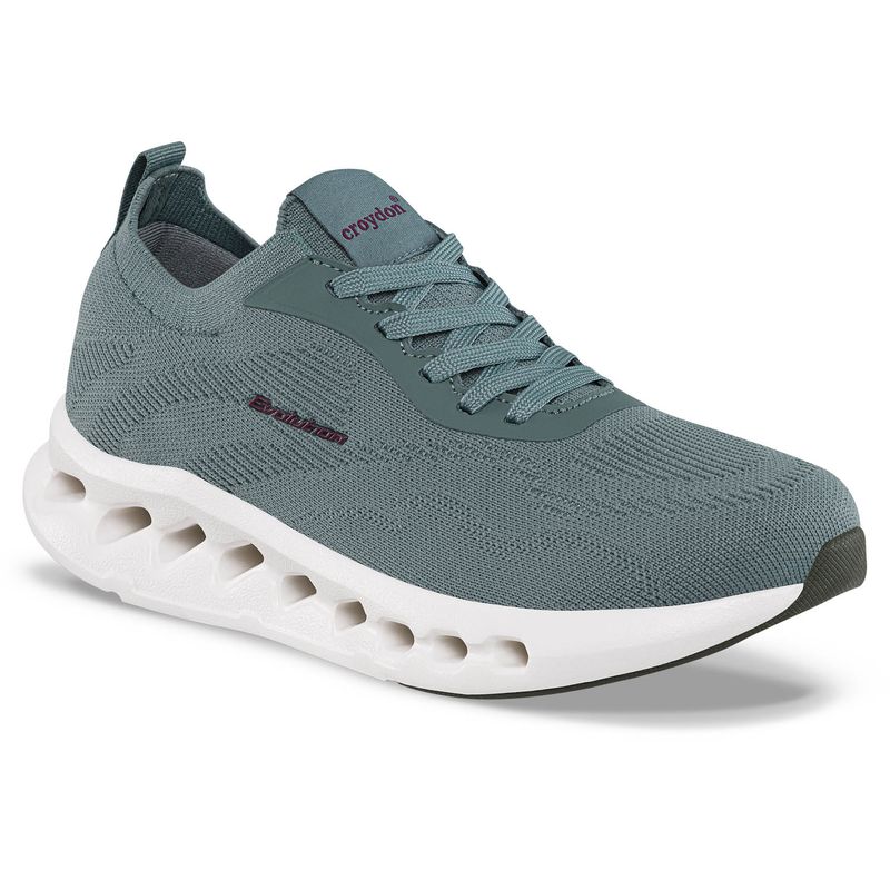 CROYDON - Tenis Running Dylez Gris Croydon para Mujer