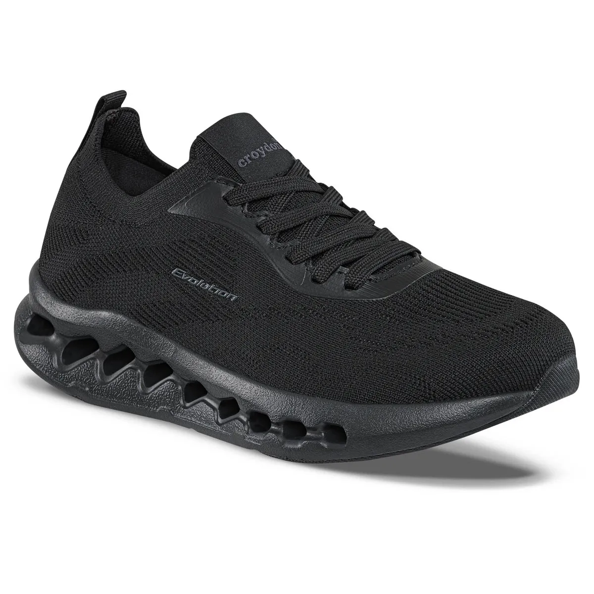 CROYDON - Tenis Running Dylez Negro-Negro Croydon para Mujer