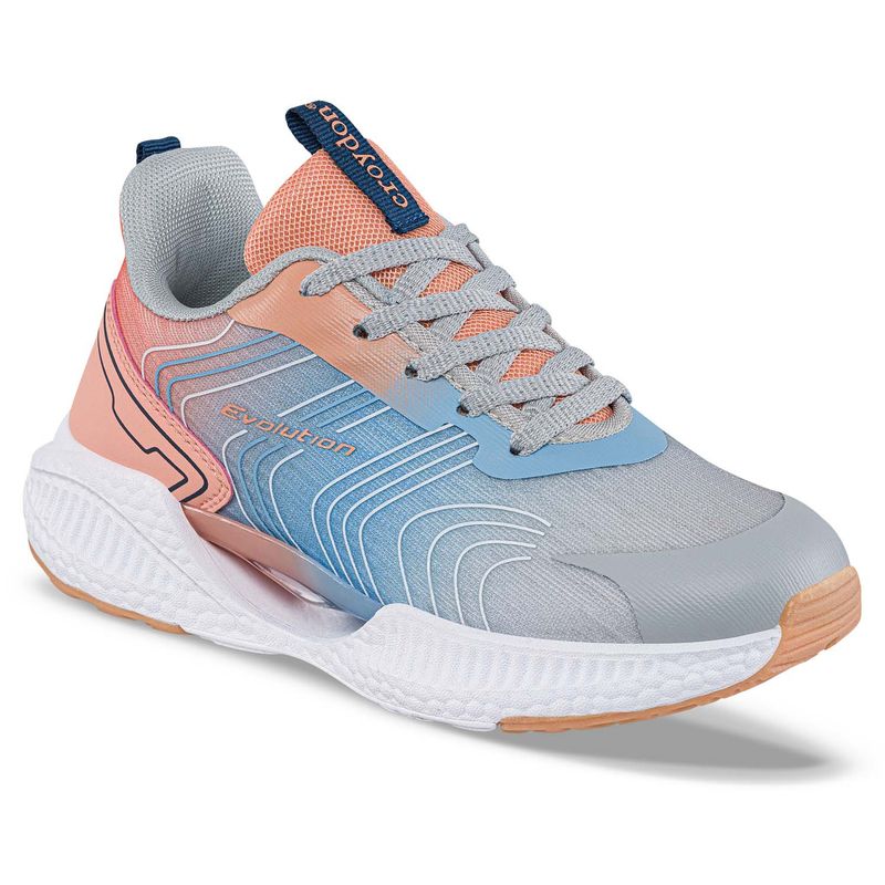 CROYDON - Tenis Running Temar Gris para Niña Croydon