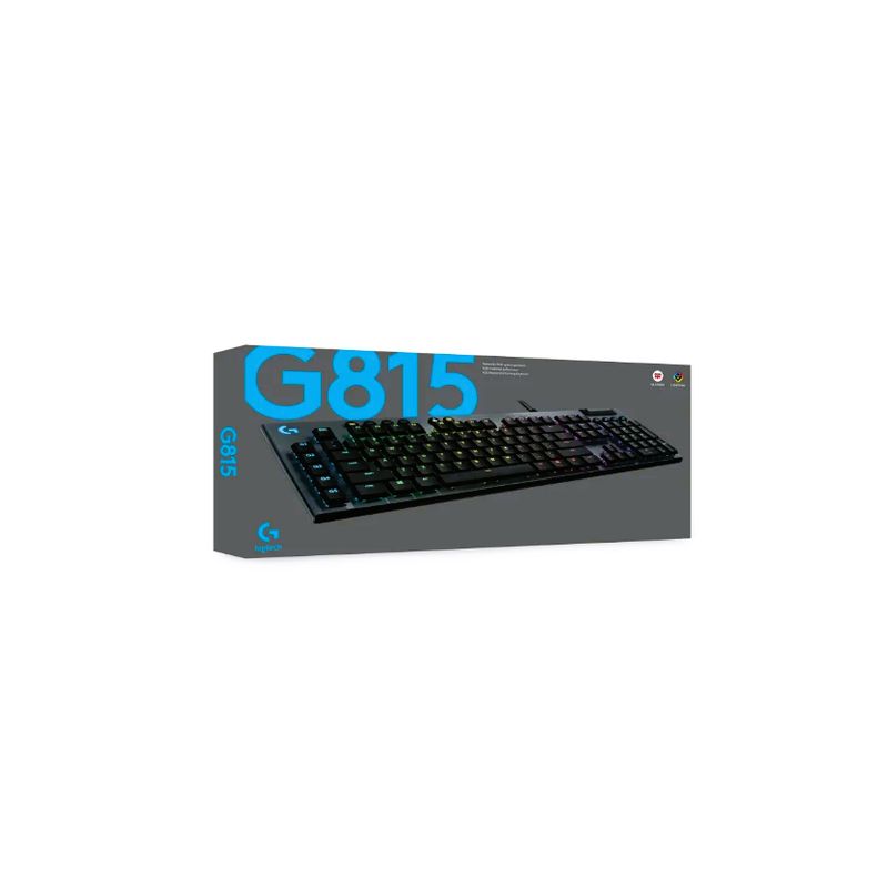 LOGITECH - Teclado LOGITECH 6815 Mecánico RGB Negro