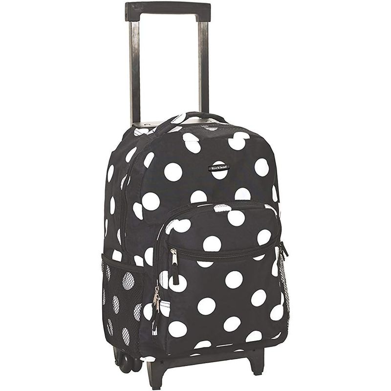 ROCKLAND - Mochila de ruedas doble BLACKDOT tamaño único