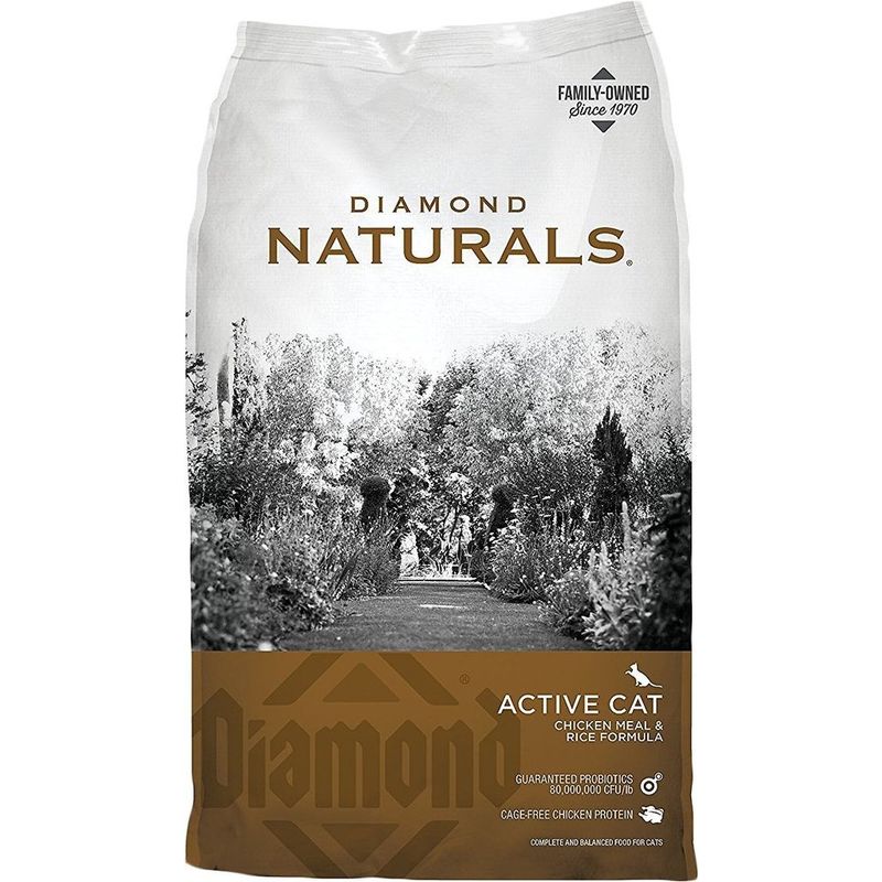 DIAMOND NATURALS - Diamond Care Gatos Activos – 6 lb