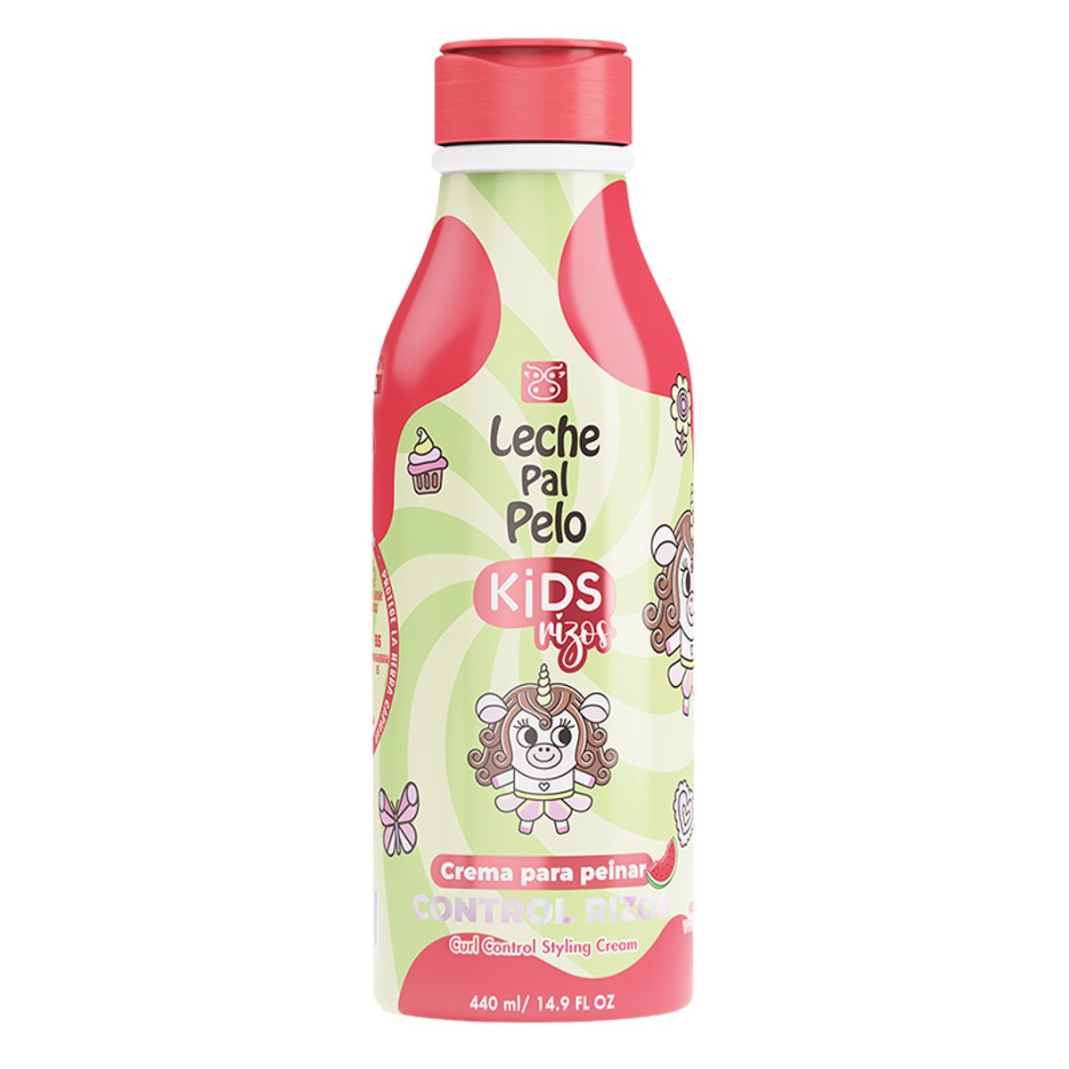 LECHE PAL PELO - Crema para Peinar Control Rizos 440ml leche pal pelo linea kids rizos