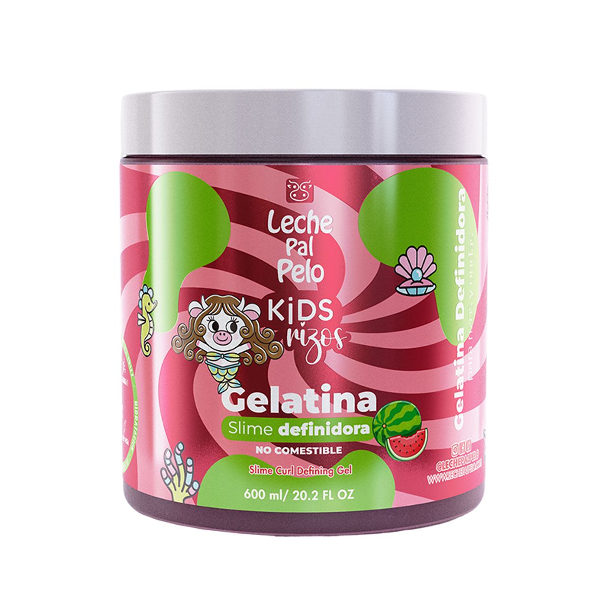 LECHE PAL PELO - Gelatina Slime Definidora 600ml leche pal pelo linea kids rizos