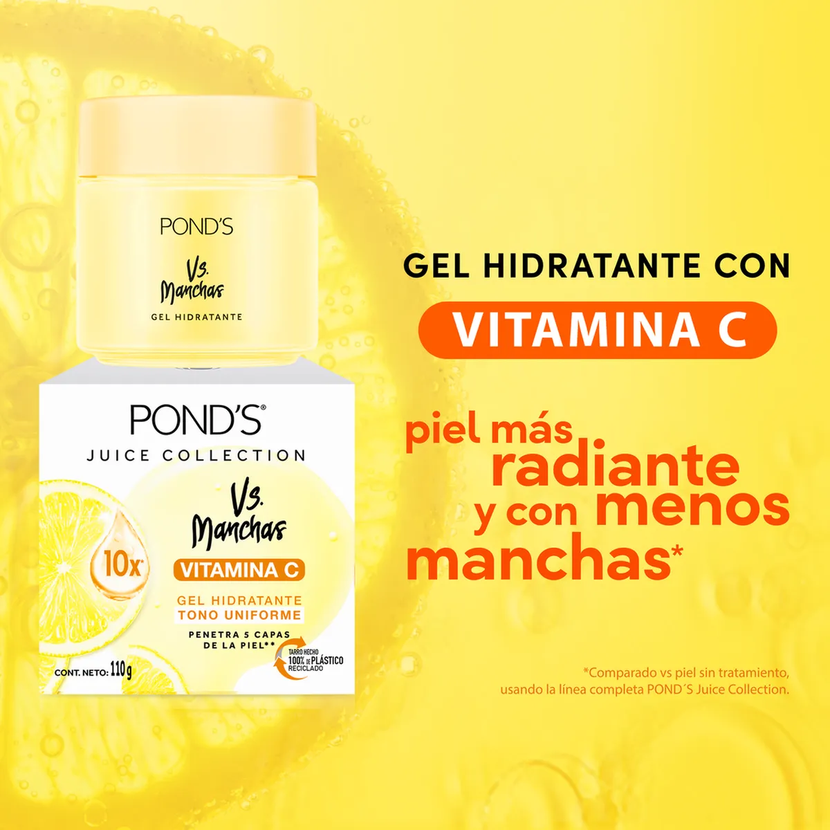 PONDS - Kit 4 Piezas Ponds Vitamina C Rutina AntiManchas