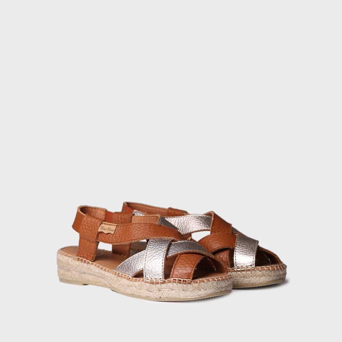 TONI PONS - Alpargata de piel para mujer  ELIA-BG