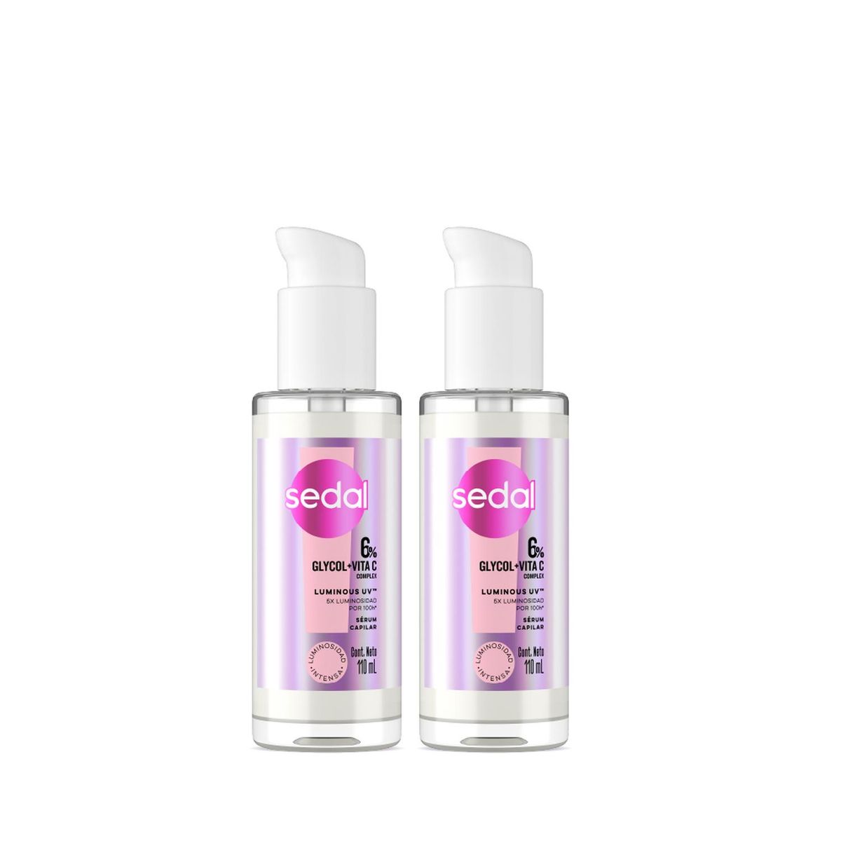 SEDAL - Serum Capilar Sedal Glycol 6X Luminous UV x2