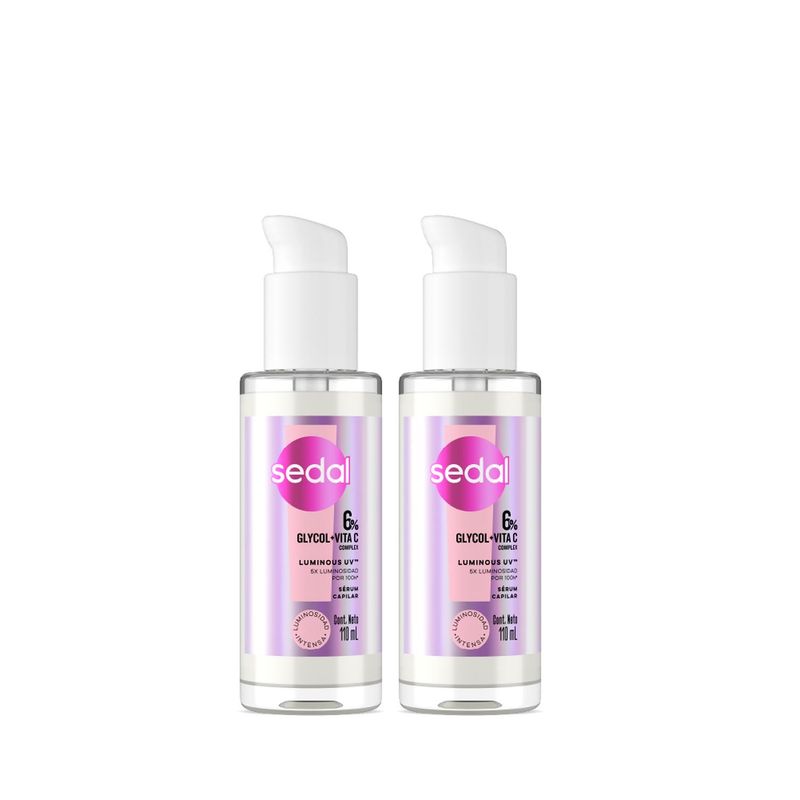 SEDAL - Serum Capilar Sedal Glycol 6X Luminous UV x2