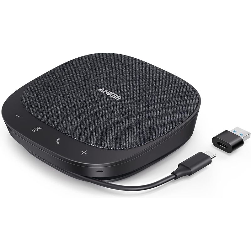 ANKER - Altavoz USB Anker PowerConf S330 4 micrófonos 360° sonido