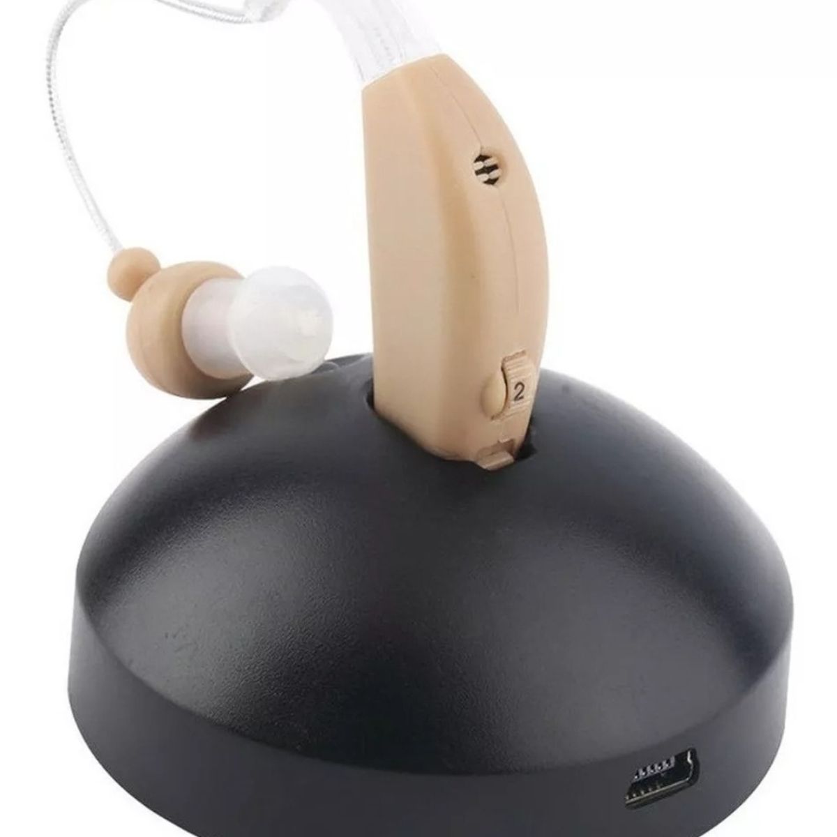 GENERICO - Audífono generico  para sordera Amplificador de Sonido Recargable