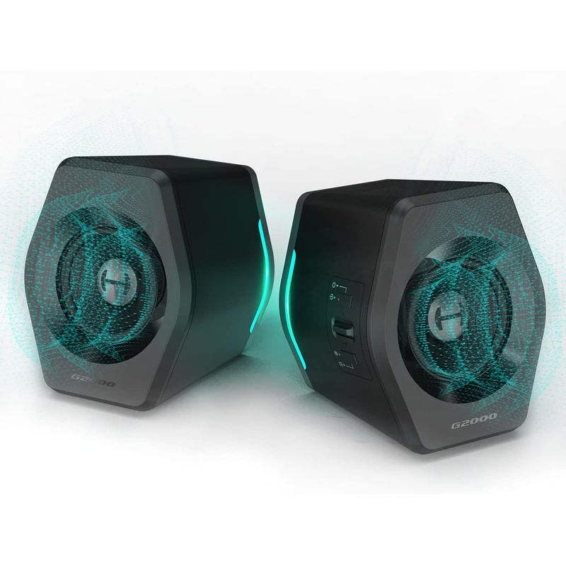 EDIFIER - Altavoces G2000 Edifier 32W Bluetooth USB RGB para PC