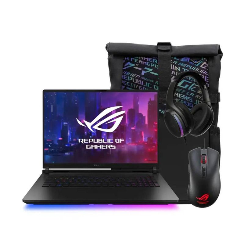 ASUS - Portatil Asus Rog Strix G635LW-RW117W Intel Ultra 9-275HX Ram 32gb Ssd 2tb Rtx 5080