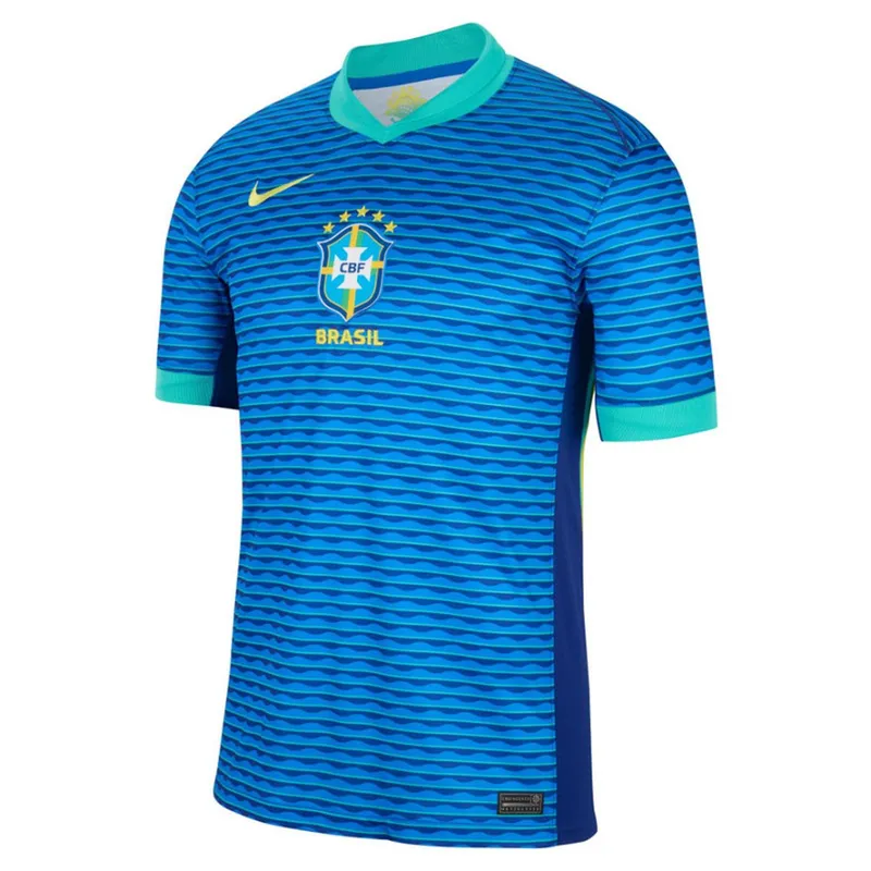 NIKE - Camiseta Hombre Nike Brasil Visitante 2024 Stadium