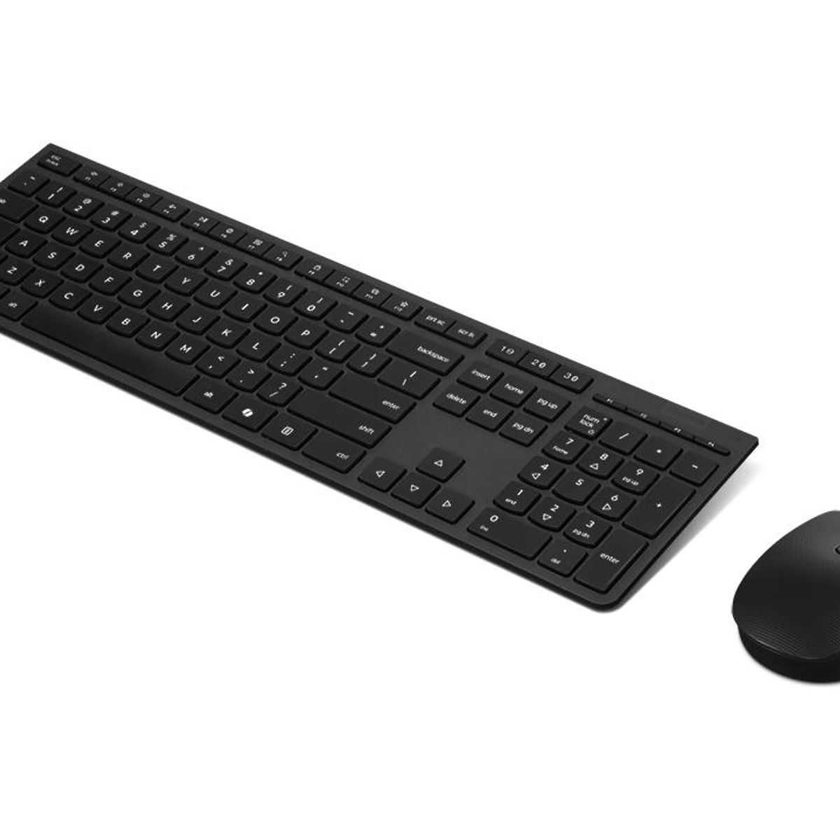 LENOVO - Combo Profesional Lenovo Teclado Mouse recargable inalámbrico Español LA