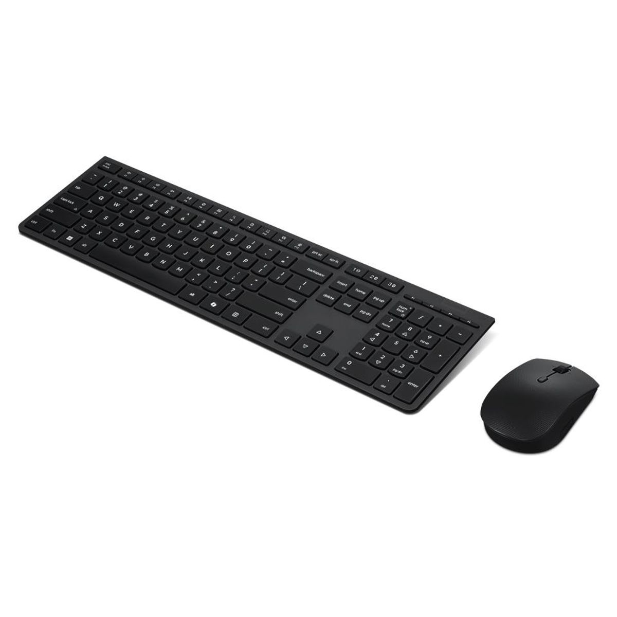 LENOVO - Combo Profesional Lenovo Teclado Mouse recargable inalámbrico Español LA