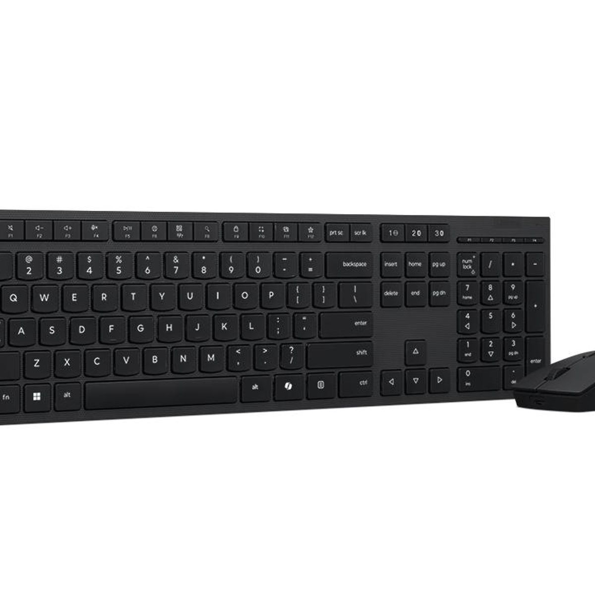 LENOVO - Combo Profesional Lenovo Teclado Mouse recargable inalámbrico Español LA