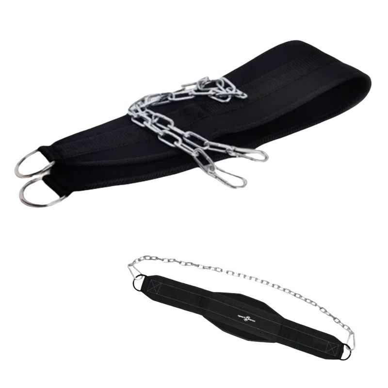 SPORTFITNESS - Cinturón De Lastre Ajustable Para Ejercicios Gym Talla S
