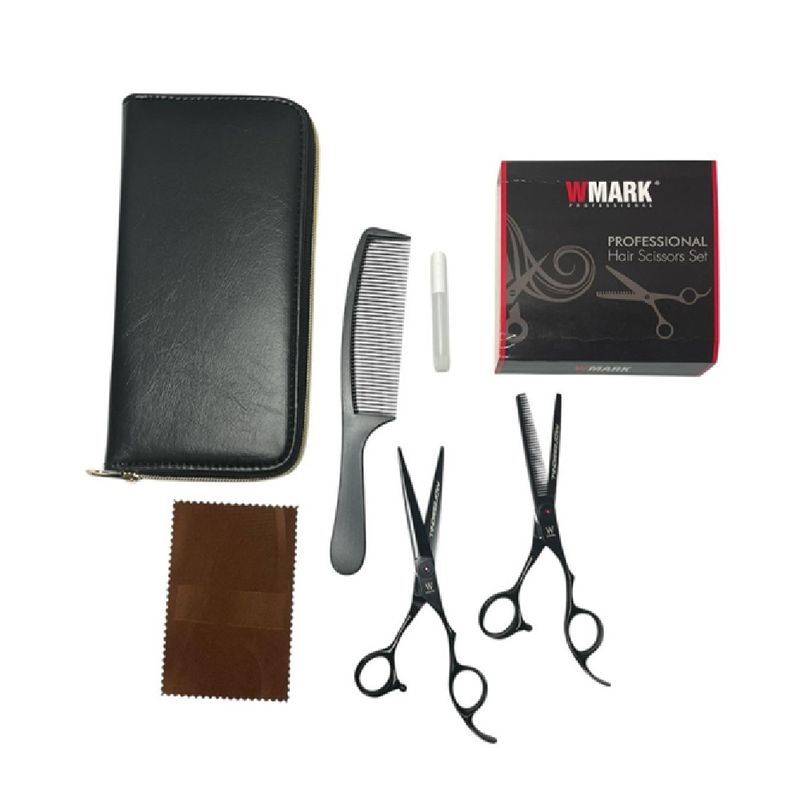 GENERICO - Set De Tijeras Para Corte De Cabello Original WMARK NG-002