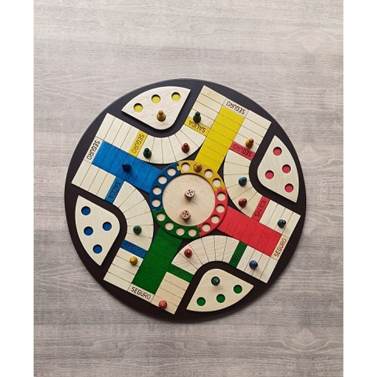 GENERICO - PARQUES DE 4 PUESTOS EN MADERA DE PINO