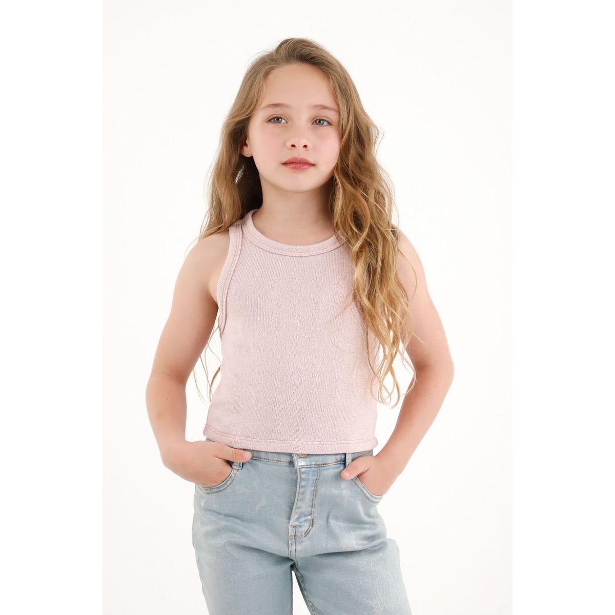 TENNIS - Camiseta tipo esqueleto rosada para niña