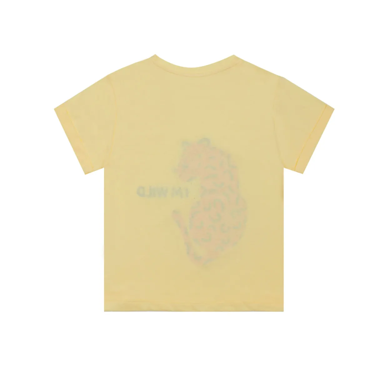 TENNIS - Camiseta básica estampada amarilla para niña