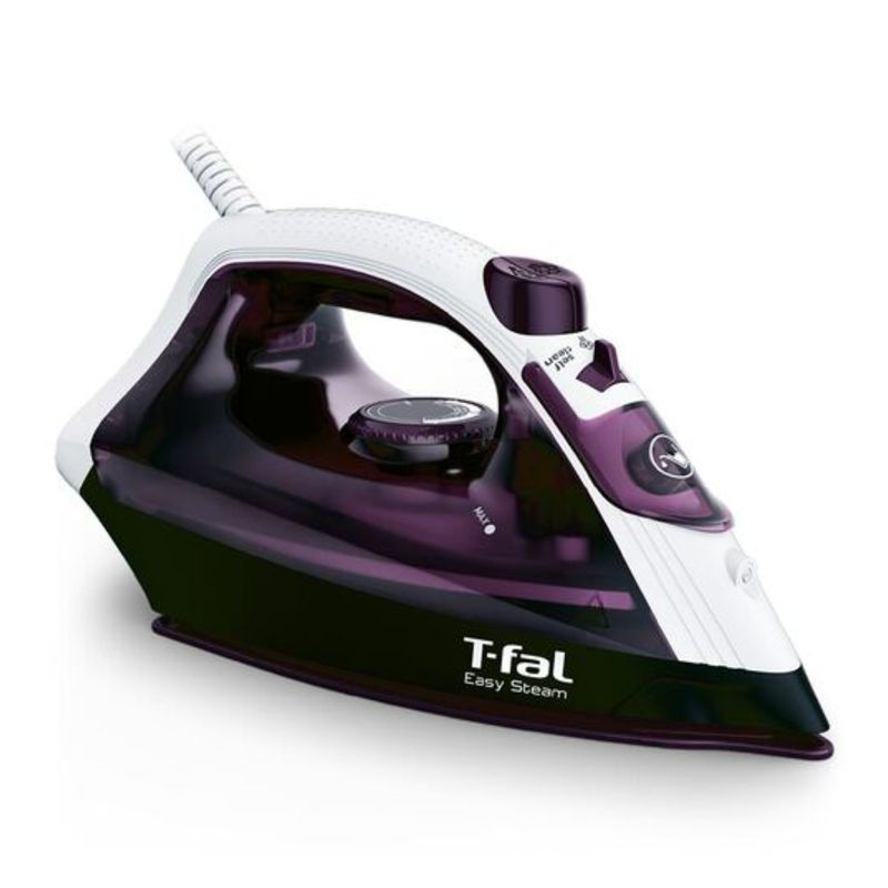 TEFAL - Plancha de Ropa a Vapor Tefal Easy Steam Ceramica Morada