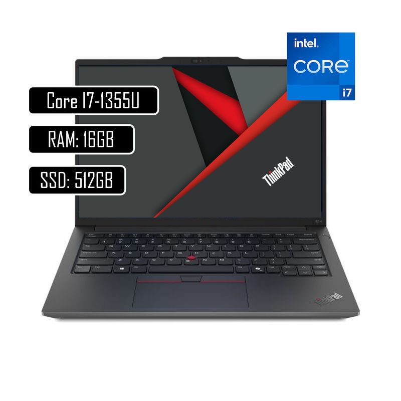 LENOVO - Portatil Lenovo ThinkPad X13 Gen 4 Core i7 1355U 16Gb 512gb SSD W11P 13.3"
