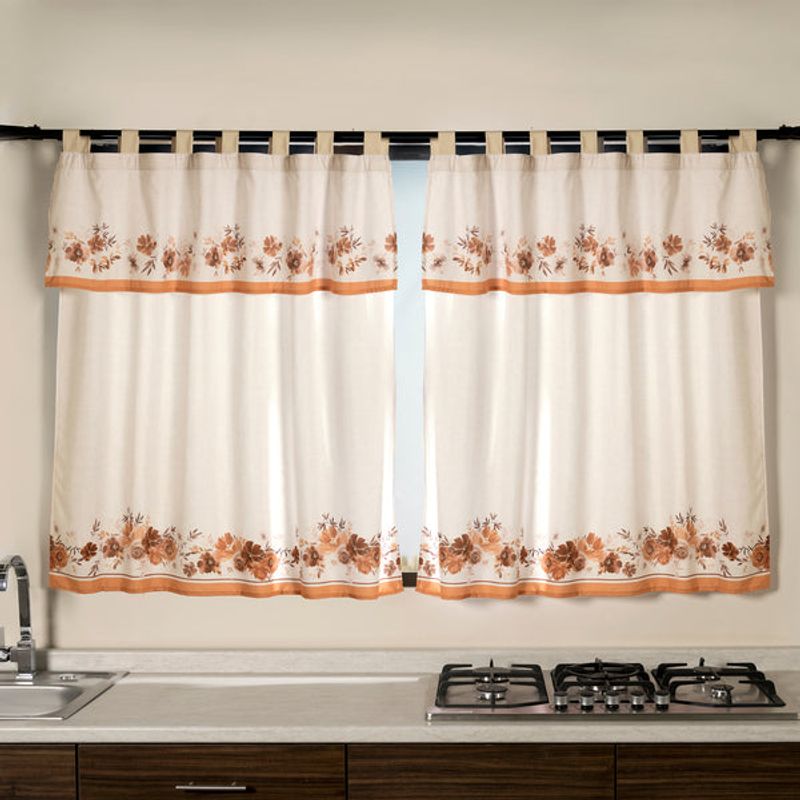 VIANNEY - Cortinas De Cocina Castilla Florales Vianney