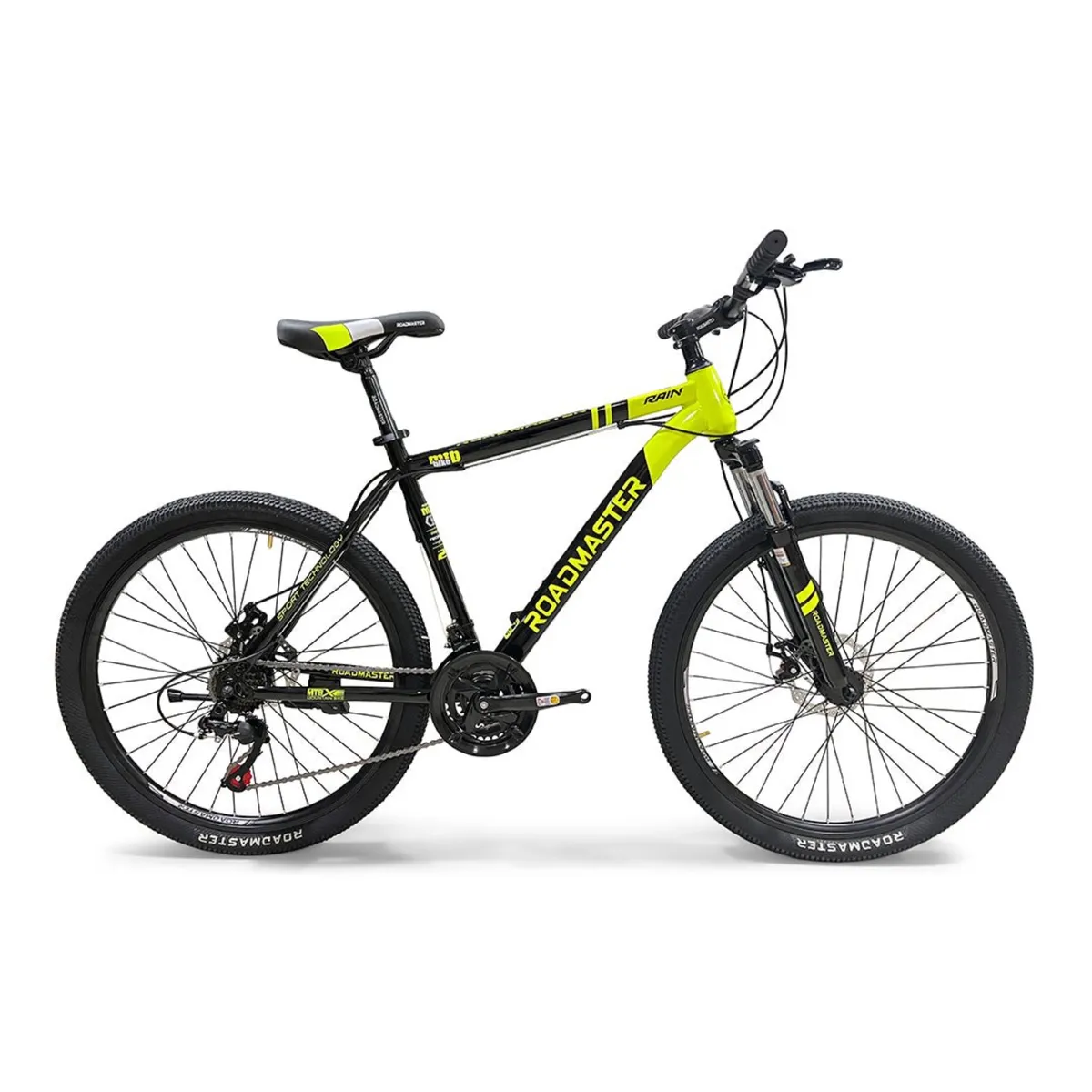 ROADMASTER - Bicicleta RoadMaster Rain Rin 26 Acero Shimano 7 Vel