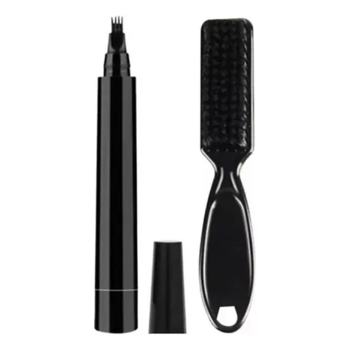 GENERICO - Boligrafo Lapiz Perfilador Barba + Cepillo