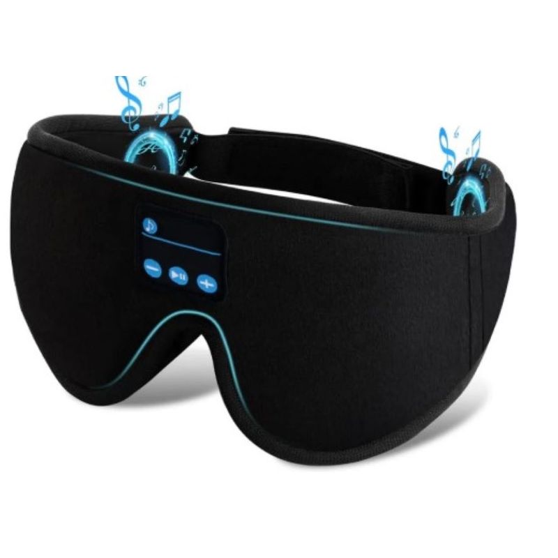 ZHOPI CO - Audífonos Antifaz Ajustable Para Dormir Cubre Ojos Bluetooth