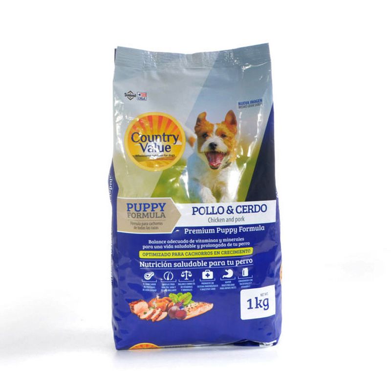 COUNTRY VALUE - Country Value Cachorros Puppy – 1 kg