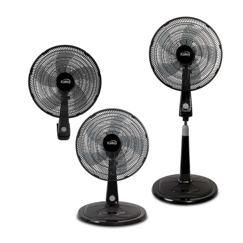 KALLEY - Ventilador 3 en 1 KALLEY K-V1631 Negro
