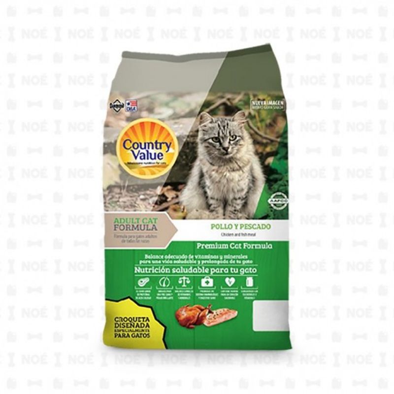 COUNTRY VALUE - Country Value Gatos Adultos 9.07 kg