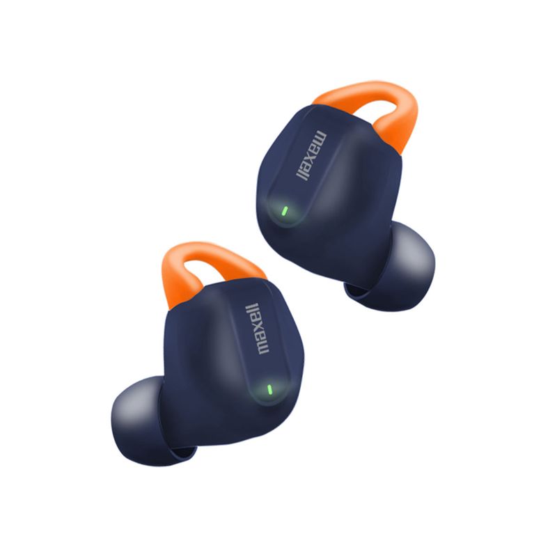 MAXELL - Audifonos Maxell True Ultra Bass Bluetooth Anaranjado Azul