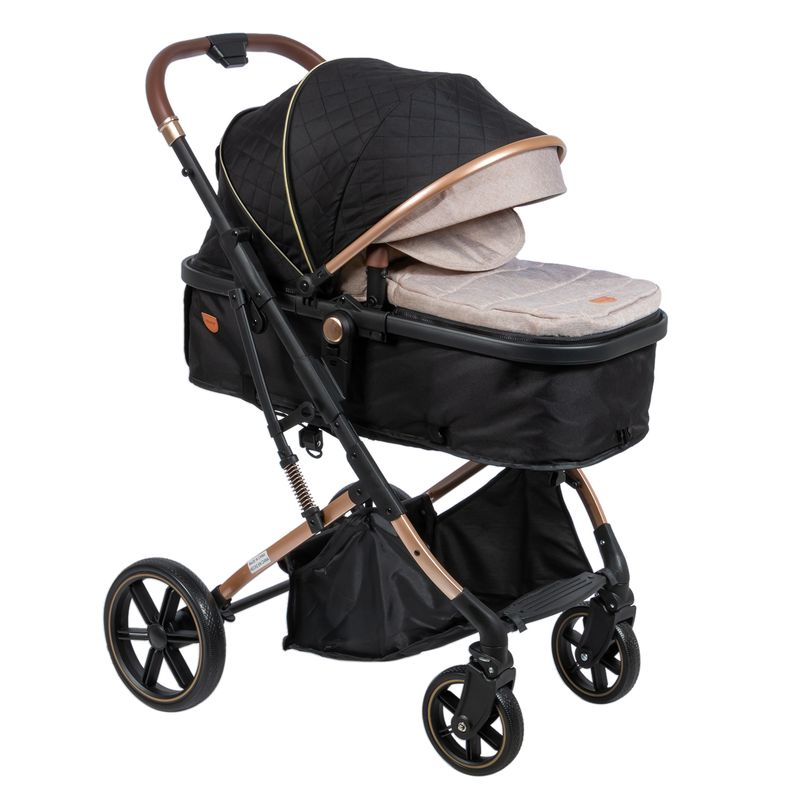 EBABY - Coche moisés SATURNO BEIGE  EB126-1
