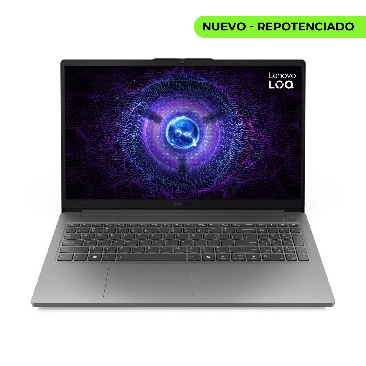 Lenovo - Portátil Lenovo LOQ  I5 12450HX Ram 32GB SSD 1TB  RTX 3050 6GB Pantalla 15,6" FHD