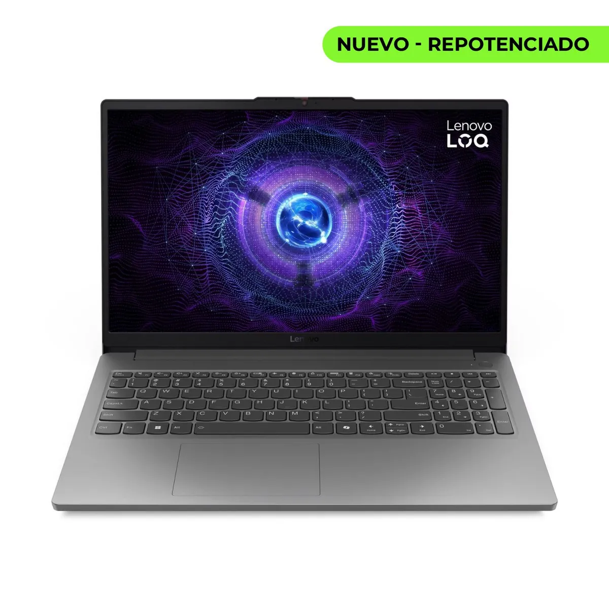 Lenovo - Portátil Lenovo LOQ  I5 12450HX Ram 32GB SSD 1TB  RTX 3050 6GB Pantalla 15,6" FHD