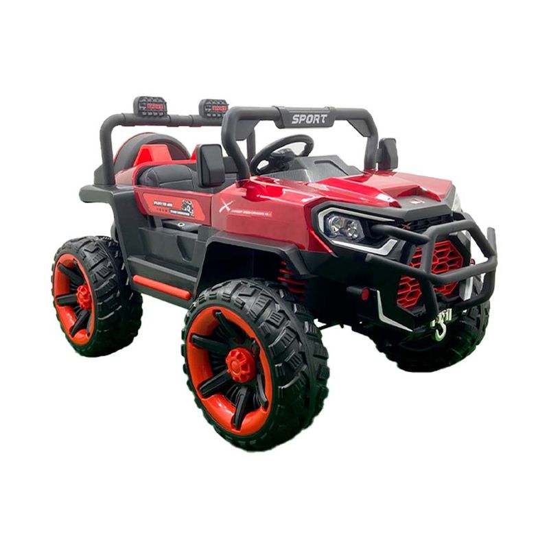 BEBESUNITA - Camioneta 4x4 12v Control Remoto 1 Asiento 1-7 Años
