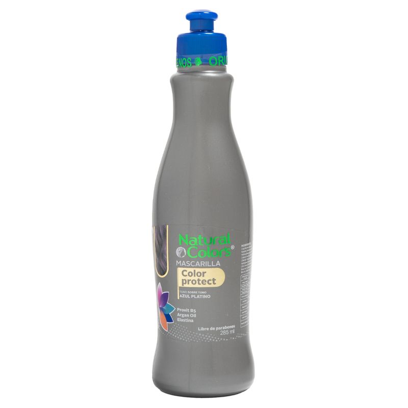 GENERICO - Natural Colors Mascarilla Azul Platino 285mL