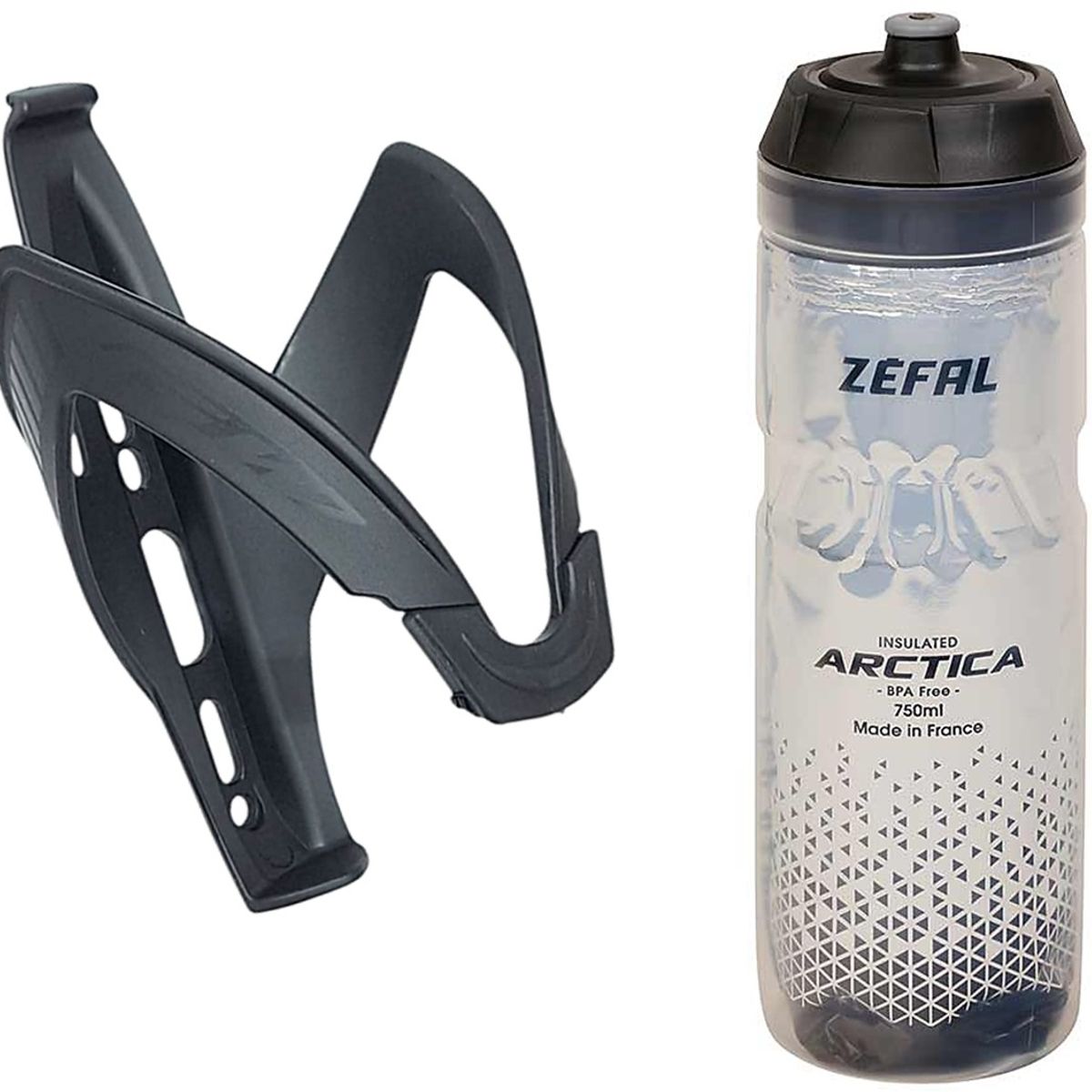 GW - Portacaramañola + Caramañola Térmica Bicicleta Ciclismo