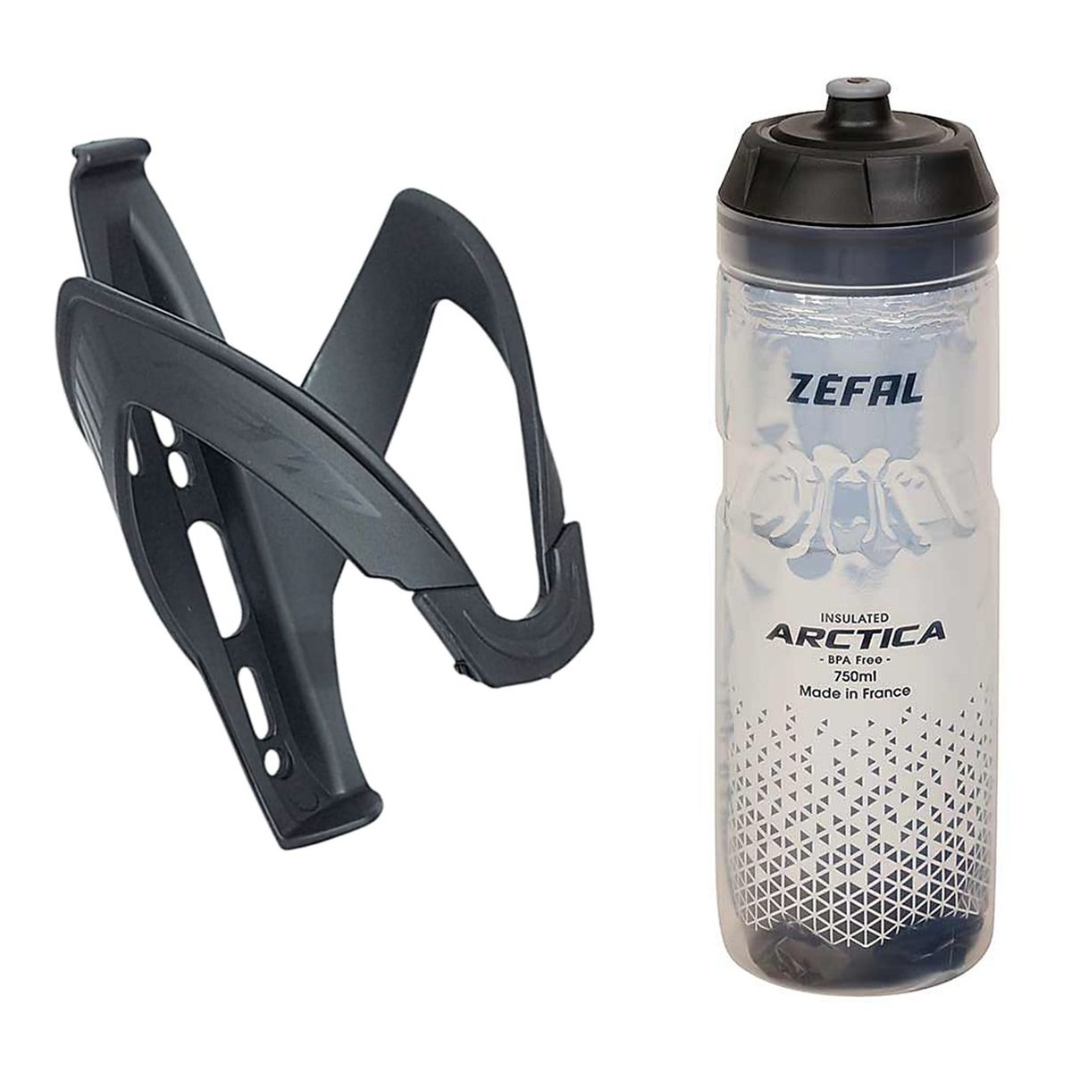 GW - Portacaramañola + Caramañola Térmica Bicicleta Ciclismo