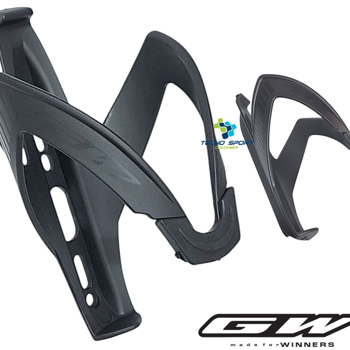 GW - Portacaramañola + Caramañola Térmica Bicicleta Ciclismo