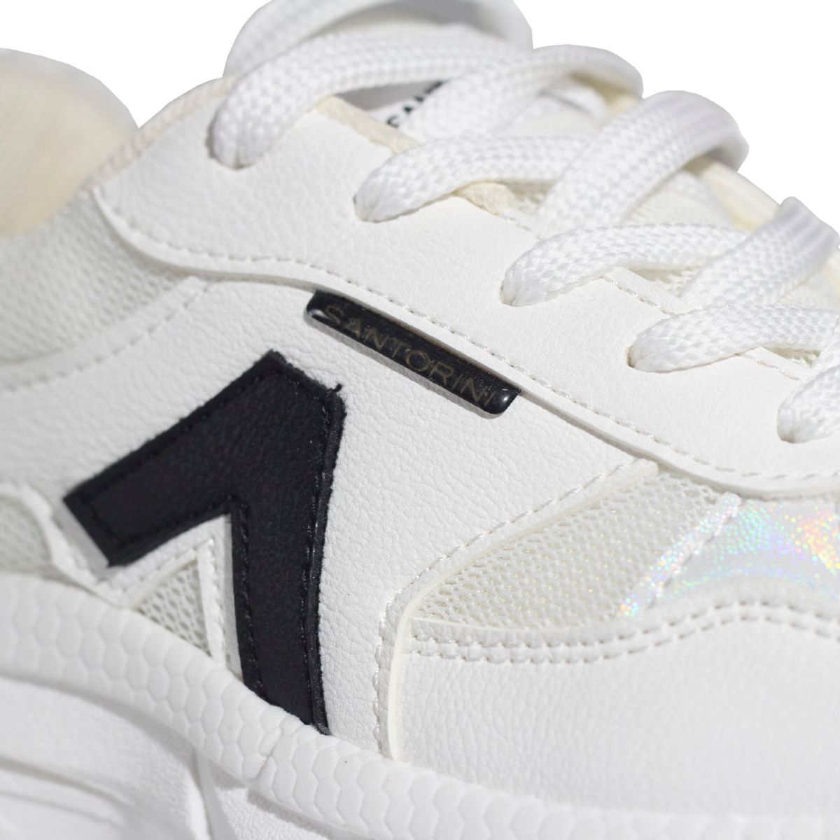 SANTORINI - Tenis Moda Mujer Diosa Blanco