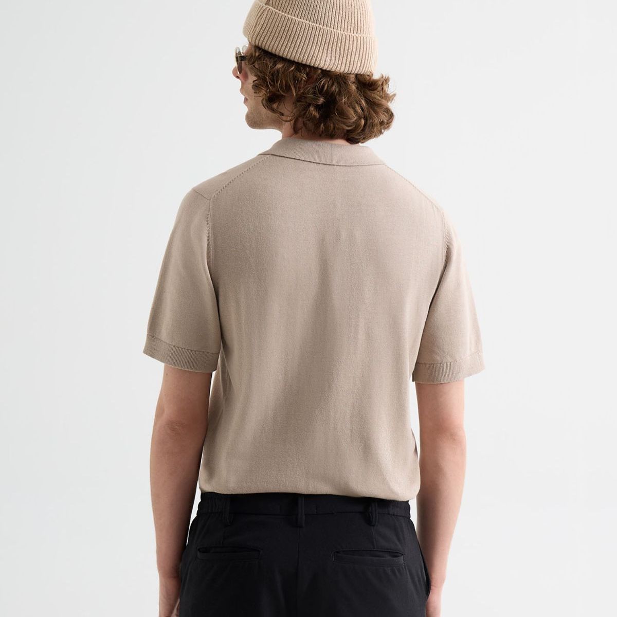 SEVEN SEVEN - Polo De Hombre  Color Arena Marca Seven Seven #45110886