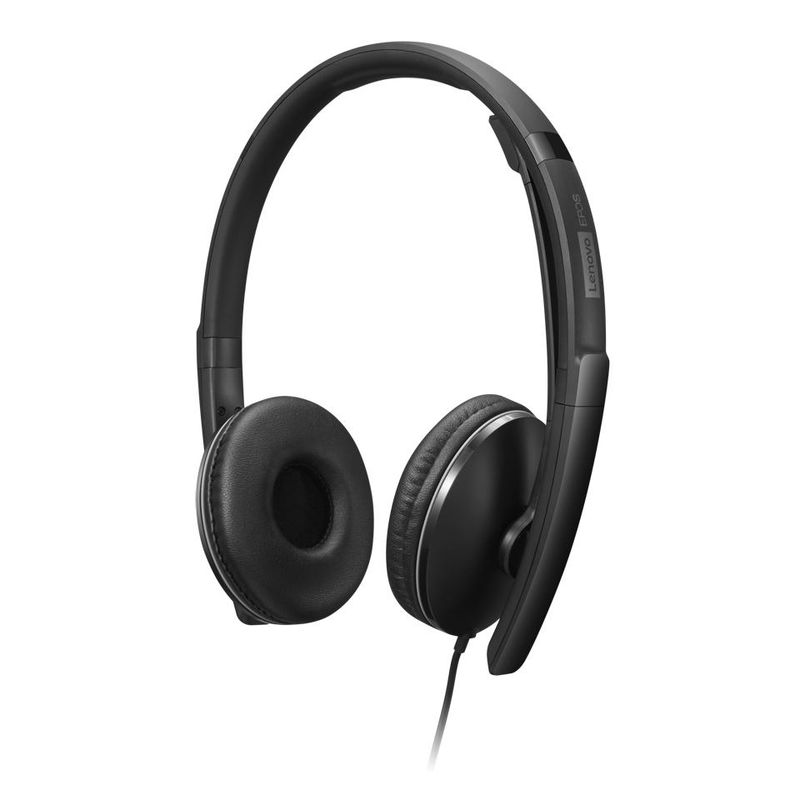 LENOVO - Auriculares Lenovo con cable ANC Gen 2 UC - Negro